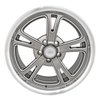 JV-1 Wheel [Size: 17" x 8"] Grey Spokes with Milled Outer Lip - image 3