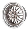JV-2 Wheel [Size: 20" x 10"] Grey with Milled Outer Lip - image 2