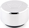 Polished Center Cap Fits 5 Spoke Directional Dragster Wheels - image 2