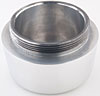 Polished Center Cap Fits 5 Spoke Directional Dragster Wheels - image 3