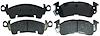 Performance Ceramic Disc Brake Pads for GM [Front] - image 1