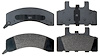 Performance Ceramic Disc Brake Pads for GM and Dodge [Front] - image 1