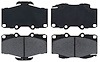 Performance Ceramic Disc Brake Pads for Toyota [Front]