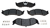 Performance Ceramic Disc Brake Pads for Jeep [Front] - image 1