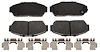 Performance Ceramic Disc Brake Pads for Acura, Honda [Front] - image 1