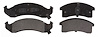 Performance Ceramic Disc Brake Pads for GM [Front] - image 1