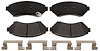 Performance Ceramic Disc Brake Pads for GM [Front] - image 1