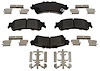 Performance Ceramic Disc Brake Pads for GM [Rear] - image 1