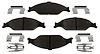 Performance Ceramic Disc Brake Pads for Ford [Front] - image 1