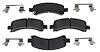 Performance Ceramic Disc Brake Pads for GM [Rear] - image 1