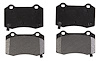 Performance Ceramic Disc Brake Pads for GM [Rear]