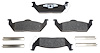 Performance Ceramic Disc Brake Pads for Ford [Rear] - image 1