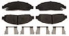 Performance Ceramic Disc Brake Pads for GM [Front] - image 1
