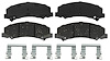 Performance Ceramic Disc Brake Pads for GM [Front] - image 1