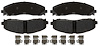 Performance Ceramic Disc Brake Pads for Ford [Rear]