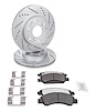 Truck-N-Tow JX25 Brake Pads & Rotors Kit Fits Select 2007-2020 Cadillac Escalade, Chevrolet & GMC Trucks [Front] - image 1