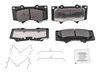 Truck-N-Tow JX25 Brake Pads & Rotors Kit Fits 2016-2021 Lexus LX570 , Select 2007-2022 Toyota Models [Front] - image 3