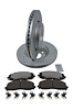 Truck-N-Tow JX25 Brake Pads & Rotors Kit Fits 2018-2022 Jeep Wrangler JL, JLU, Select Jeep Gladiator JT [Front] - image 1