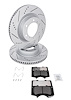 Truck-N-Tow JX25 Brake Pads & Rotors Kit Fits 2010-2022 Lexus GX460, Select Toyota 4Runner [Front] - image 1