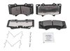 Truck-N-Tow JX25 Brake Pads & Rotors Kit Fits 2010-2022 Lexus GX460, Select Toyota 4Runner [Front] - image 3