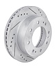 JX-Series Drilled & Slotted Rotor Fits Select Chevrolet & GMC 2500, 3500 Series Trucks [Right/Passenger Side Front] - image 1