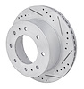 JX-Series Drilled & Slotted Rotor Fits Select Chevrolet & GMC 2500, 3500 Series Trucks [Right/Passenger Side Rear] - image 1