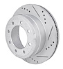 JX-Series Drilled & Slotted Rotor Fits 2013-2022 Ford F250 Super Duty & F350 Super Duty [Right/Passenger Side Rear] - image 1