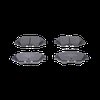 Sport Performance JX17 Brake Pads & Rotors Kit Fits Select 2018-2023 Toyota & Lexus Models [Front/Rear] - image 4