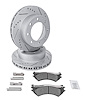 Truck-N-Tow JX25 Brake Pads & Rotors Kit Fits 1999-2004 Ford F250 & F350 Super Duty, 2000-2005 Ford Excursion [Front] - image 1