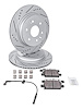 Truck-N-Tow JX25 Brake Pads & Rotors Kit Fits Select Cadillac Escalade, Select Chevrolet & GMC Model Trucks [Rear] - image 1