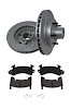 Street Performance JX11 Brake Pads & Rotors Kit Fits Select 1982-1995 Buick, Chevrolet, GMC, Oldsmobile [Front] - image 1