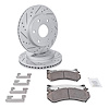 Truck-N-Tow JX25 Brake Pads & Rotors Kit Fits Select 2000-2008 Cadillac Escalade, Chevrolet & GMC Model Trucks [Front] - image 1