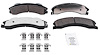 Truck-N-Tow Performance JX25 Carbon-Fiber Ceramic Brake Pads for Select 2009-2020 Chevrolet, GMC Trucks & Vans [Front] - image 1