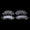 Truck-N-Tow JX25 Brake Pads & Rotors Kits Fits Select 2002-2007 Cadillac & Chevrolet, GMC 1500 Series Truck [Rear] - image 4