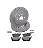 Truck-N-Tow JX25 Brake Pads & Rotors Kits Fits 2019-2023 RAM1500 w/375 mm Dia. Rotors [Rear] - image 1