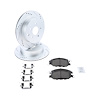 Street Performance JX11 Brake Pads & Rotors Kit Fits Select 2003-2022 Infiniti and Nissan Models [Rear]