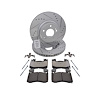 Sport Performance JX17 Brake Pads & Rotors Kit Fits 2018-2022 Genesis G70, KIA Stinger [Front] - image 1
