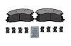 Truck-N-Tow Performance JX25 Carbon-Fiber Ceramic Disc Brake Pads Fits 2013-2022 Ford F250, F350 Super Duty [Rear] - image 1