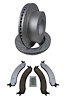 Truck-N-Tow JX25 Brake Pads & Rotors Kits Fits 2000-2002 Dodge Ram 2500, Ram 3500 Trucks [Front] - image 1