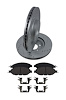 Street Performance JX11 Brake Pads & Rotors Kit Fits Select 2013-2020 Infiniti X35, QX60, Nissan Pathfinder [Front] - image 1