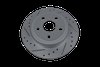 Street Performance JX11 Brake Pads & Rotors Kit Fits 2011-2020 Dodge Durango, Jeep Grand Cherokee WK2 [Rear] - image 4