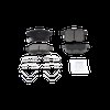 Street Performance JX11 Brake Pads & Rotors Kit Fits 2011-2014 Acura TSX, 2011-2017 Honda Accord [Rear] - image 3