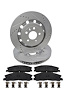 Street Performance JX11 Brake Pads & Rotors Kit Fits Select 2013-2019 Ford Explorer, Flex, Taurus, Lincoln MKS, MKT [Front] - image 1