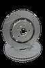 Street Performance JX11 Brake Pads & Rotors Kit Fits Select 2013-2019 Ford Explorer, Flex, Taurus, Lincoln MKS, MKT [Front] - image 2