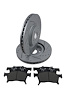 Street Performance JX11 Brake Pads & Rotors Kit Fits 2019-2022 Subaru Ascent [Front] - image 1