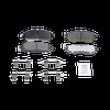 Sport Performance JX17 Brake Pad & Rotor Kit Fits Select 2005-2019 Infiniti Models, Nissan 350z, 370z [Front] - image 3