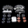 Truck-N-Tow JX25 Brake Pads & Rotors Kits Fits Select 1988-2000 Cadillac, Chevrolet, GMC [Front] - image 3