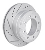 JX-Series Drilled & Slotted Rotor Fits 2005-2012 Ford F250 Super Duty, F350 Super Duty [Left/Driver Side Rear] - image 1