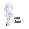 Sport Performance JX17 Brake Pad & Rotor Kit Fits Select 2003-2020 Infiniti FX35, FX45, Nissan Pathfinder [Rear] - image 1