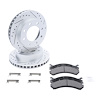 Truck-N-Tow JX25 Brake Pads & Rotors Kits Fits Select 1999-2020 Cadillac, Chevrolet, GMC, Hummer [Front] - image 1